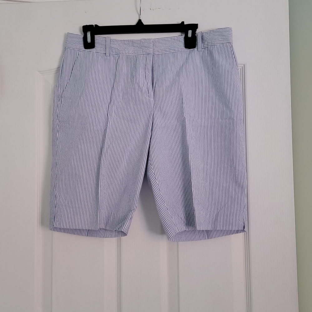 Talbots Seersucker Shorts